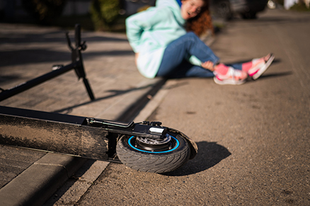 Ouch! Electric Scooter and E-Bike Accidents in Stockton